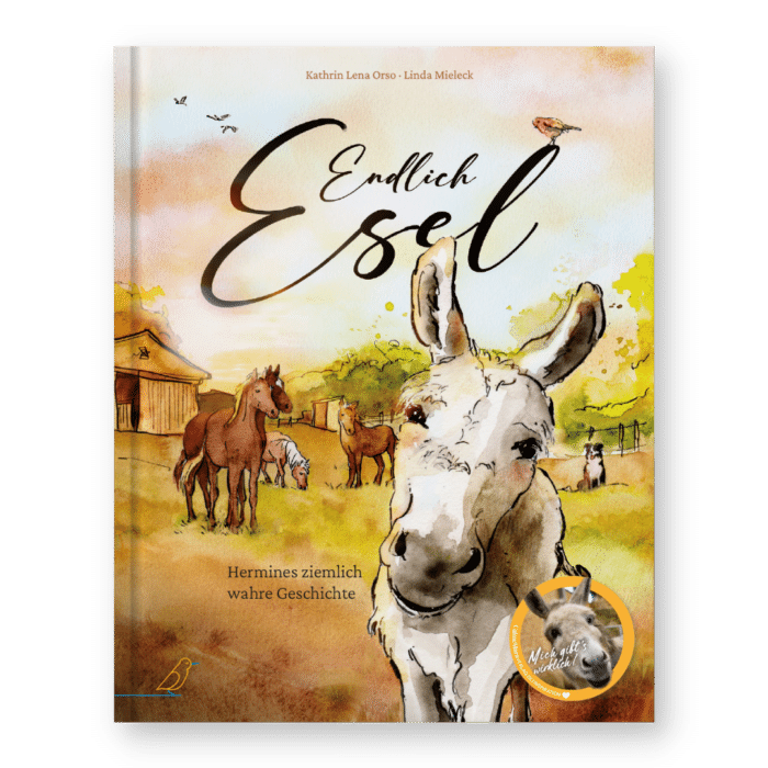 Buch-Cover: Esel steht auf Ponyhof, "Endlich Esel"