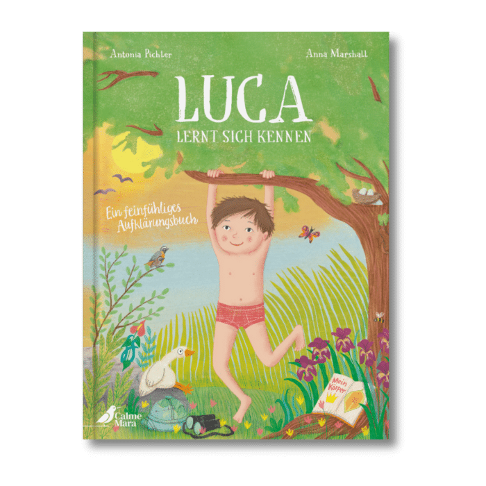 Cover des Aufklärungsbuchs Luca lernt sich kennen