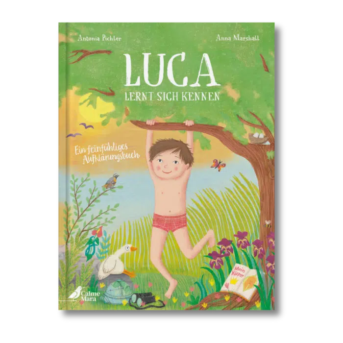 Cover des Aufklärungsbuchs Luca lernt sich kennen