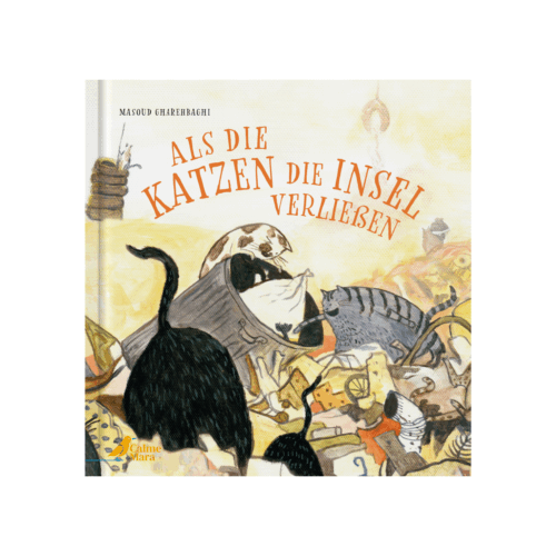 Cover des Kinderbuchs "als die Katzen die Insel verließen"