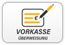 Vorkasse Überweisung
