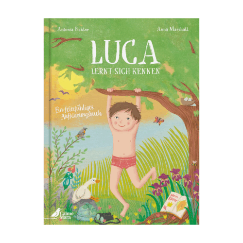 Cover des Aufklärungsbuchs Luca lernt sich kennen